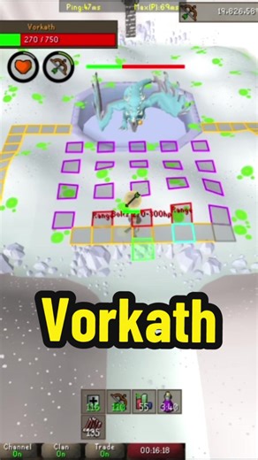Mastering Vorkath in Old School RuneScape