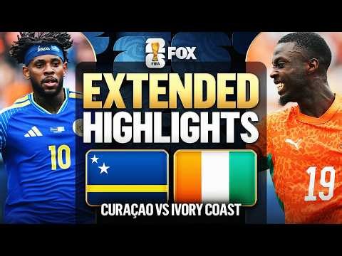 Curaçao vs Ivory Coast Extended Highlights 🌎🏆 2026 FIFA World Cup™