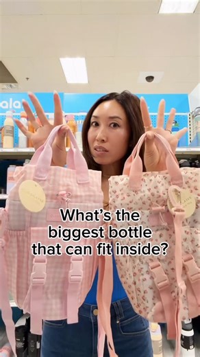 Cassey Ho on Instagram: "Which one do you like better? New Blogilates waterbottle bags are at Target in Valentine’s Day inspired printssss. Also, just putting this here… 🥚"