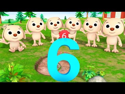 Number 6 Song + More Nursery Rhymes & Kids Songs - ABCs and 123s | Learn with Little Baby Bum