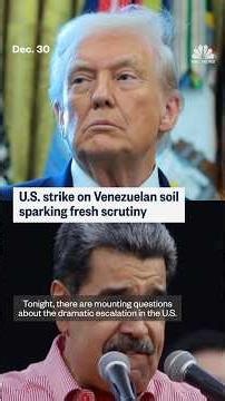 Venezuela strike scrutiny increases after Trump comment