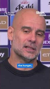 'If they follow me, we will be there' 👀 Pep Guardiola oozing confidence #StanSportAU #PremierLeague