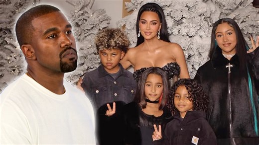 Kim Kardashian and Kanye West have a 'cordial' Christmas reunion to spend time with their four children, according to an ET source. | Entertainment Tonight