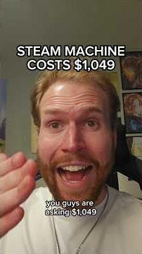 STEAM MACHINE COSTS $1,049 #shorts