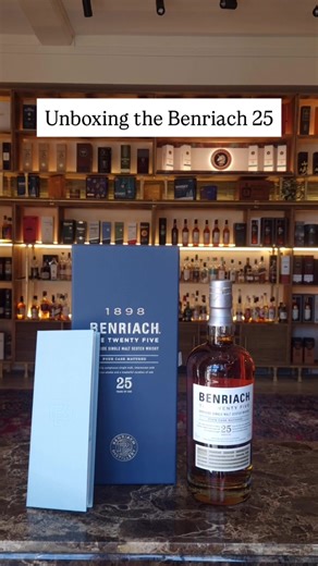 Benriach 25: Elegant Single Malt Scotch Whisky Unboxing