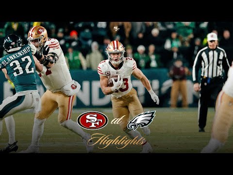 San Francisco 49ers Top Plays vs. Eagles | Wild Card Weekend