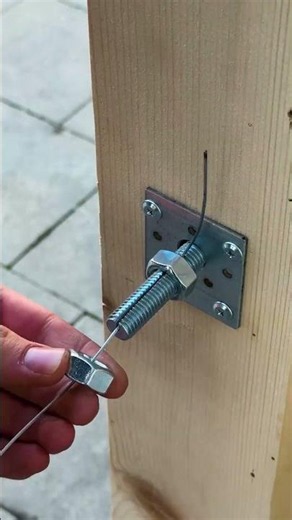 Steel wire tightening method 🔩 #steel #wire #hack