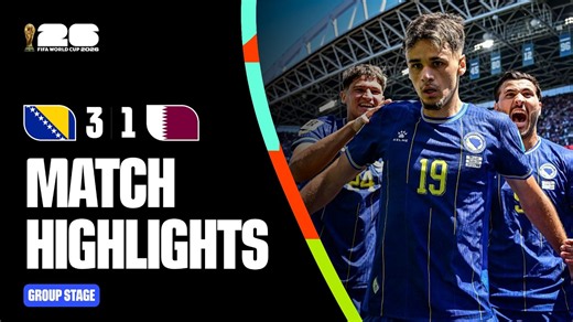 Highlights | Bosnia and Herzegovina 3-1 Qatar