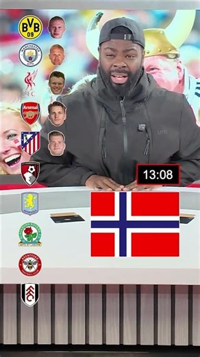30 seconds to name a Norwegian player for each of these clubs ⌛