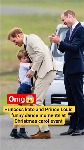 Princess kate and Prince Louis funny dance moments at coronation party #shorts #princelouis #kate