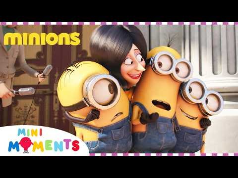 Most Chaotic Minions Moments! 🤪 | Minions | Compilation | Movie Moments | Mini Moments