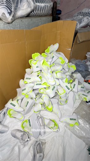 Classic White Sports Shoes Making In Factory | Bhukkadnumber1