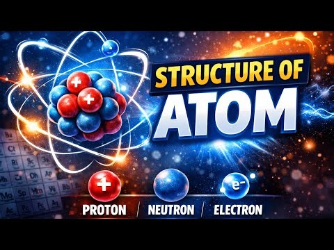 "Structure of Atom Explained | Protons, Neutrons & Electrons"