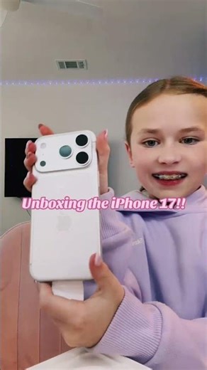 Koti Unboxes her Brand New iPhone 17