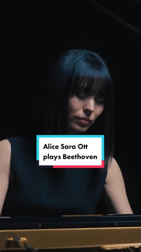 Alice Sara Ott Performing Beethoven's Masterpiece on Piano