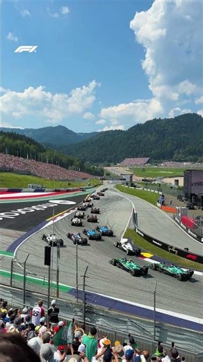 POV: You're Trackside For The Race Start In Austria 🤩