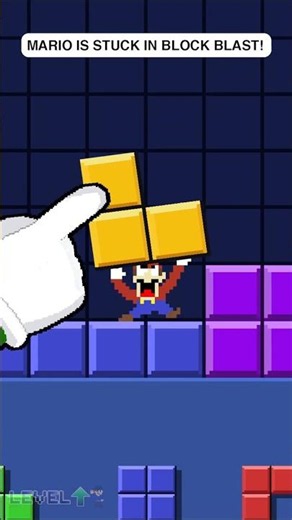 Can Mario Survive Block Blast?!