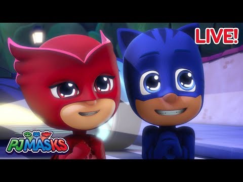 🔴 LIVE! PJ Masks Full Episodes 🔴 | PJ Masks to save the day! + More superhero cartoons | #live