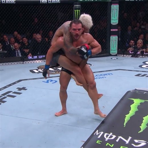 Joe Rogan was loving the body slams! 🤣 #ufcshorts