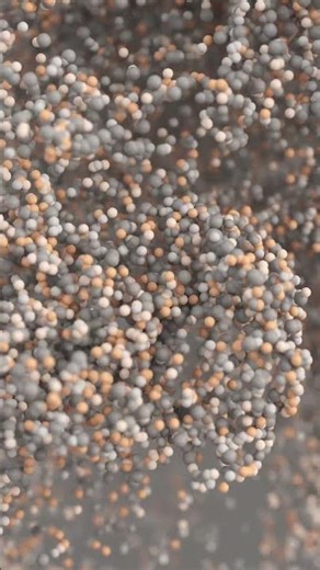 3D Abstract Particle Motion ✨🌀 | Cinematic Flowing Particles Background (Satisfying Visual Loop)