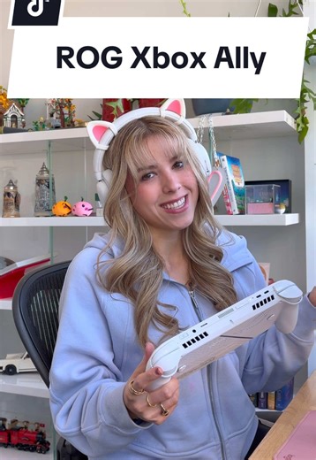 Being a gamer doesn’t mean I don’t touch grass… I just take my ROG Xbox Ally with me 🌿🎮 #XboxPartner @Xbox