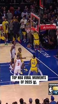 Take a look back at the top viral moments that happened in the NBA in 2025 🗓️ 📈