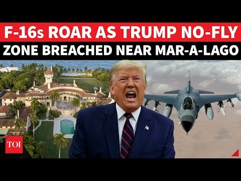 Trump Survives Aerial Attack? US & Canada Deploy Fighters After Plane Breaches Mar-A-Lago Airspace