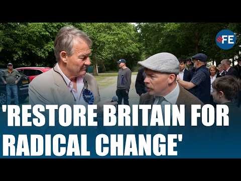 RESTORE'S Rupert Lowe Says Restore Britain Will End Political Failure and Put British Citizens First