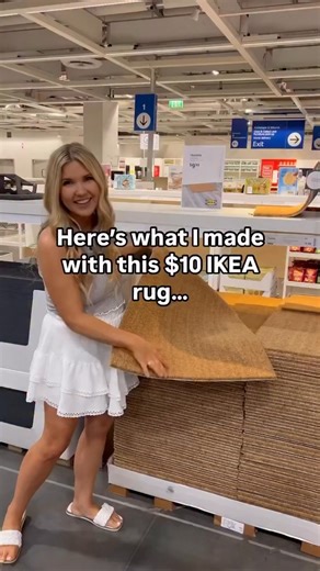 This $10 IKEA find transformation was so easy and perfect for my front porch! #ikea #diy | Liz Fenwick DIY