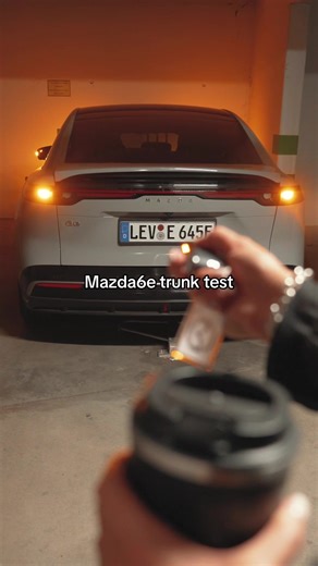 Mazda6e Trunk Test: Stylish and Eco-Friendly Travel