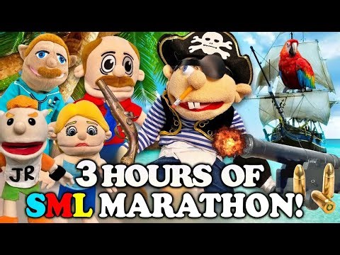 SML Movie ： Jeffy Pirates Caribbean ! 3 Hours Of SML Marathon ! Funniest of Jeffy Video 2025