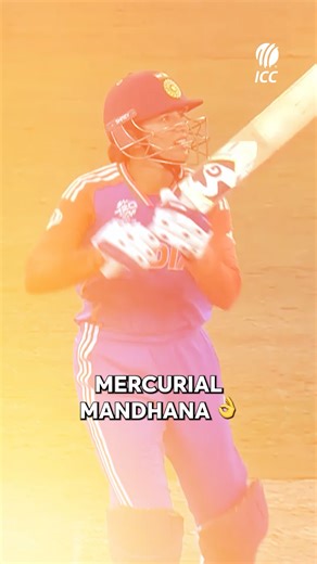 Elegance and power on display from Smriti Mandhana 🙌 #Cricket #CricketReels | ICC - International Cricket Council