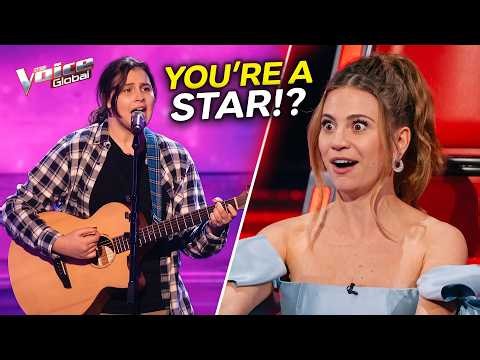 She Walked On Stage With a Guitar... And Left Everyone Frozen | The Voice