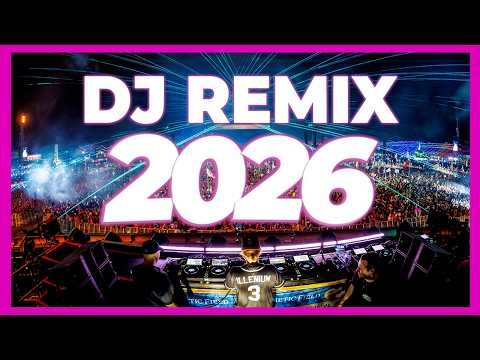 DJ REMIX SONG 2026 - Mashups & Remixes of Popular Songs 2026 | DJ Remix Music Disco DJ Club Mix 2025