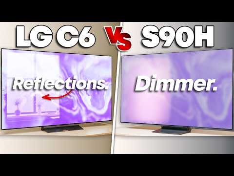 LG C6 vs Samsung S90H: Battle of the WOLEDs