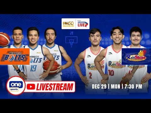 LIVE: MERALCO BOLTS vs. RAIN OR SHINE ELASTO PAINTERS | PBA 50 PHILIPPINE CUP | December 29, 2025
