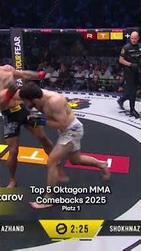 DAS waren die krassesten #MMA #Comebacks bei #Oktagon im Jahr 2025! Platz 1 #rtlmma