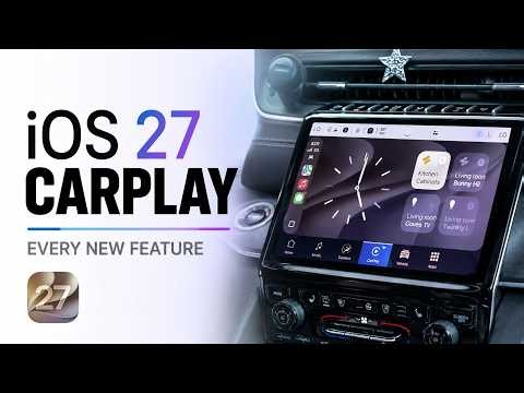 iOS 27 CarPlay Hands-On: The Big Updates!