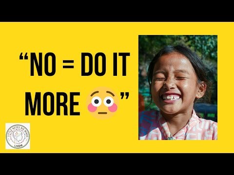 Why Saying “NO” Makes Kids Do It More Psychology Explained