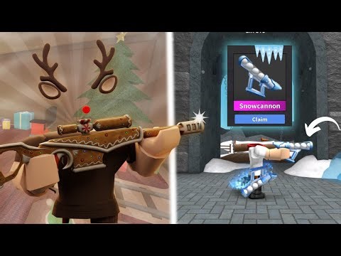 MM2 CHRISTMAS TRYHARD GAMEPLAY (W/ SNOWCANNON)