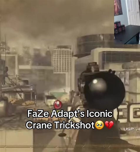 FaZe Adapt's Epic Crane Trickshot Performance