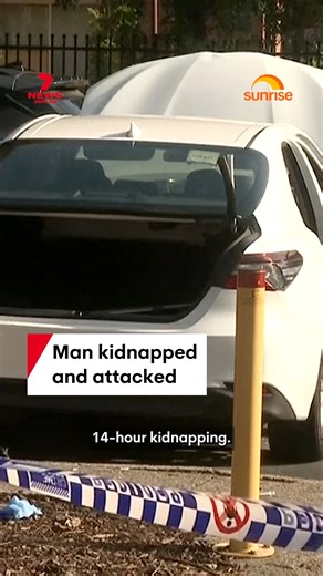 A man is recovering in hospital after being kidnapped at Villawood in Sydney's west. The 29-year-old man has been treated for stab, burn and assault injuries to his legs and head. #villawood #westernsydney #sydney #sydneycrime #nswpolice | 7NEWS Sydney