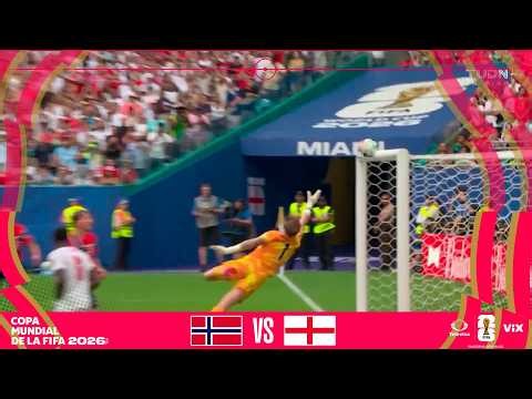 ¡SE SALVAN DE MILAGRO! | Noruega vs Inglaterra | Copa Mundial de la FIFA 2026 - 4tos de Final | TUDN