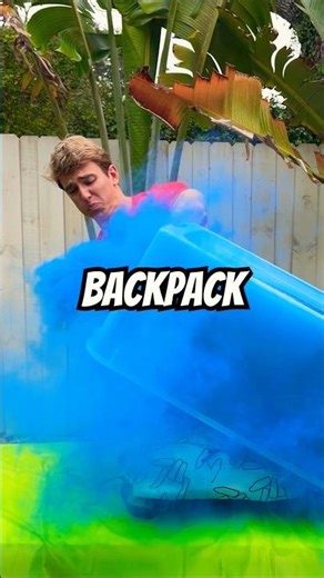 What happens if you trap smoke in a box? ￼