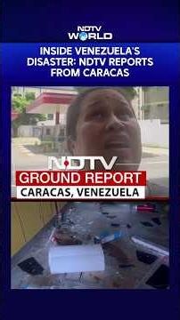 Venezuela Earthquakes | Inside Venezuela's Disaster: NDTV Reports From Caracas