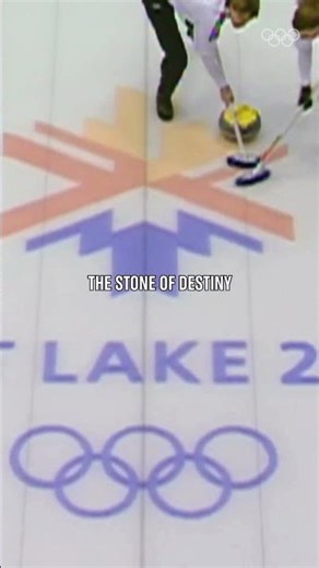 The shot that brought @TeamGB their first Winter Olympic gold in 18 years! 🥌 #MilanoCortina2026