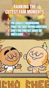 Ranking the CUTEST Loud Family Moments 🥰 #shorts