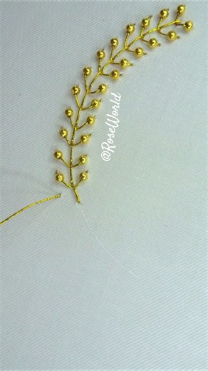 Pretty gloden border line design hand embroidery🔥🔥