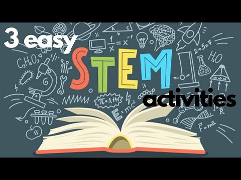 3 Easy STEM Activities for Preschool & Kindergarten: Encourage Science, Tech., Engineering & Math