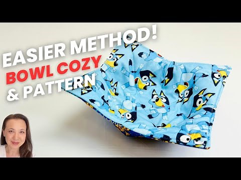 How to make a Quilted Bowl Cozy – Best Method for a Perfect Finish - Beginner Friendly